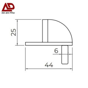 Chặn cửa VICKINI 45004.001