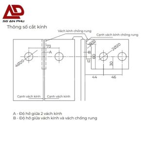 Kẹp kính VICKINI 61640.001