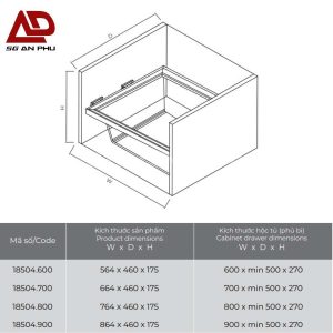 Giá kệ để đồ gấp IVAN 18504