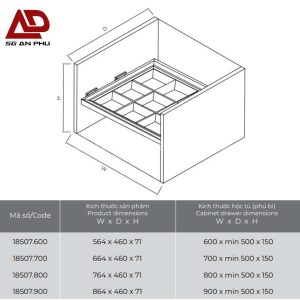 Giá kệ để đồ trang sức IVAN 18507