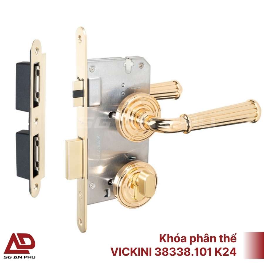 Khóa cửa phân thể đồng thau VICKINI