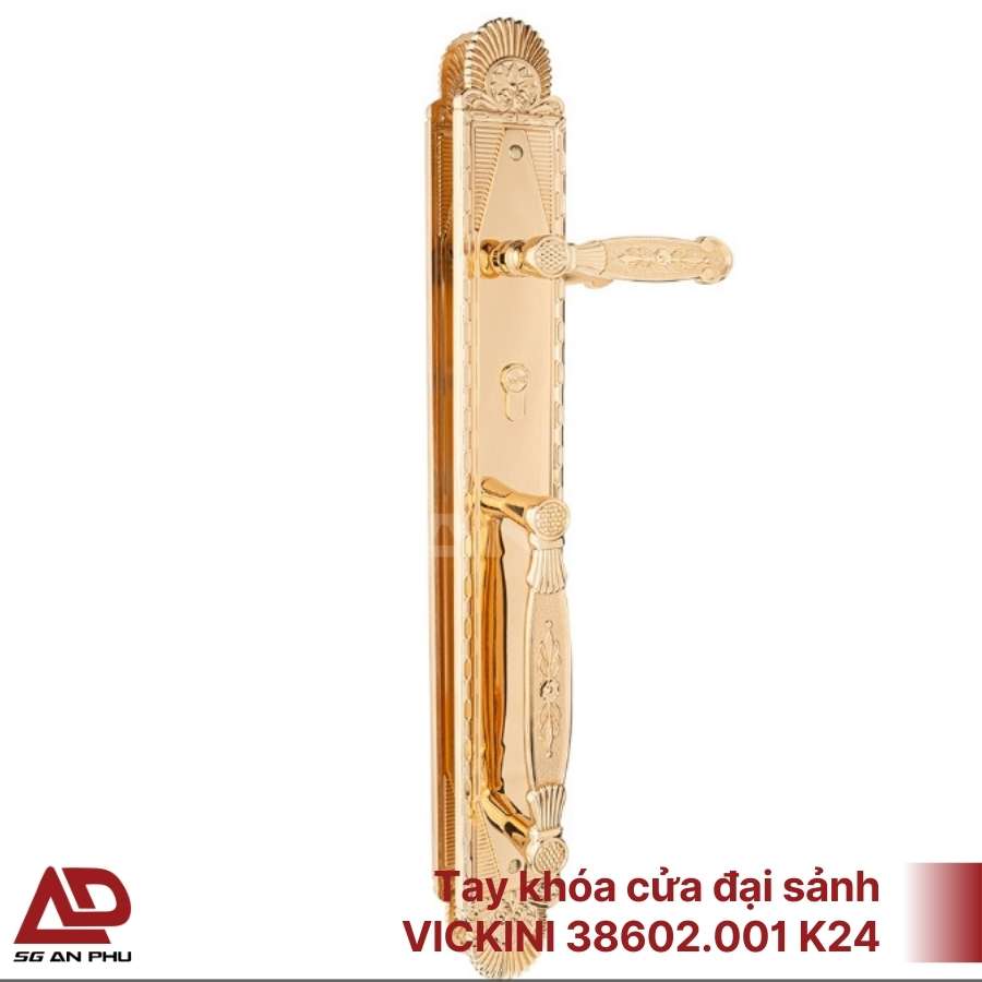 Khóa cửa đại sảnh đồng thau VICKINI