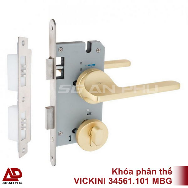 Khóa cửa phân thể tay gạt truyền thống