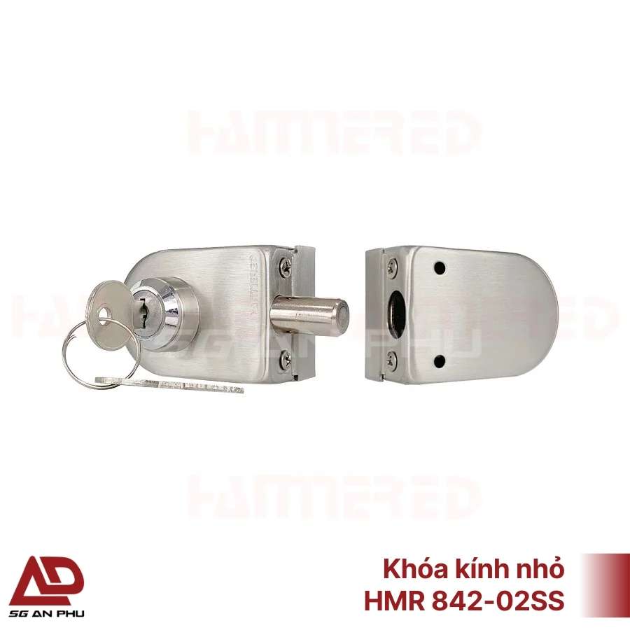 Khóa cửa kính nhỏ HAMMERED