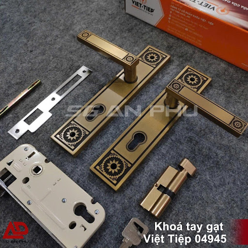 Khóa cửa hợp kim kẽm Việt Tiệp