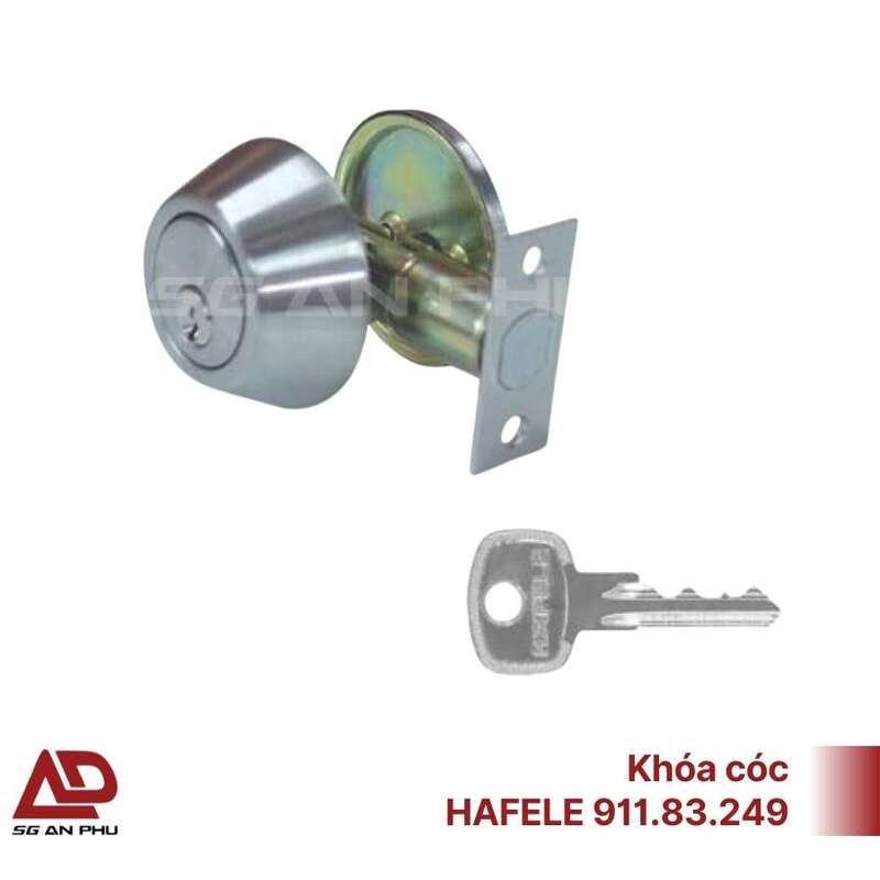 Khóa cóc 1 đầu chìa 1 đầu vặn hệ chìa chủ của Hafele