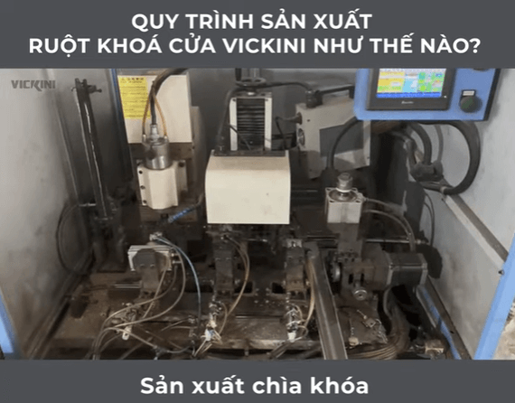 Bước đầu tiên là sản xuất chìa khóa