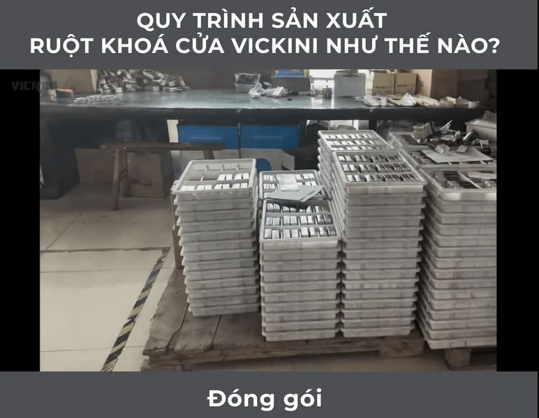 Bước cuối cùng là đóng gói