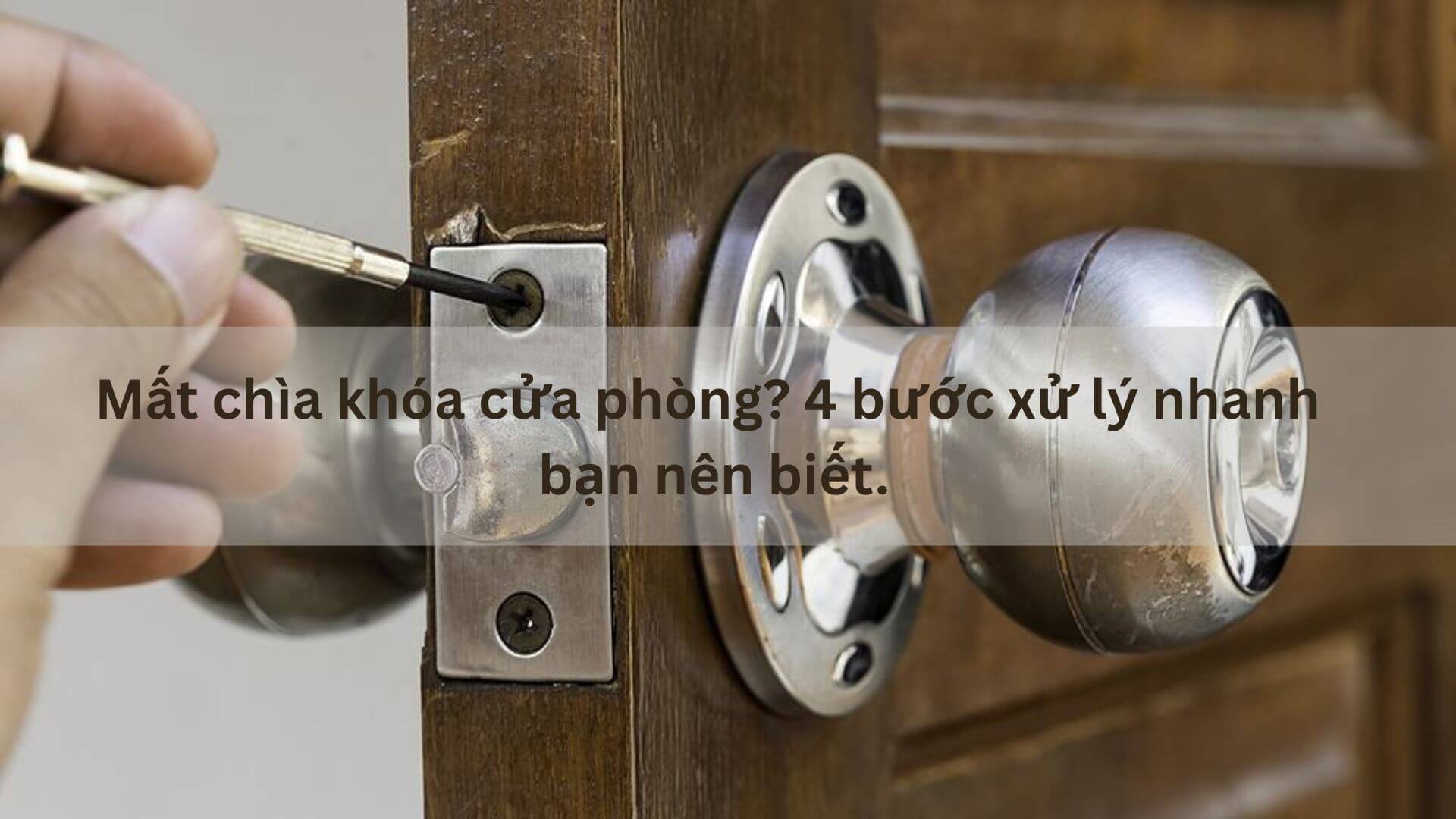 Giữ bình tĩnh là chìa khóa để giải quyết vấn đề nhanh chóng
