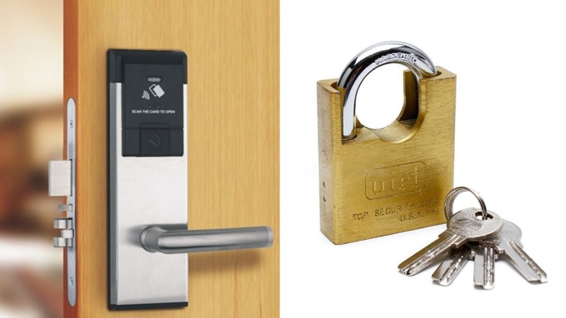 So sánh chi tiết độ an toàn của khóa điện tử và khóa cơ