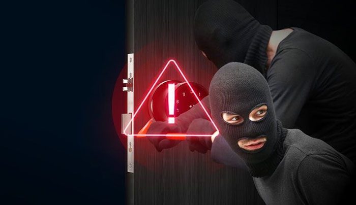 Kích hoạt cảnh báo do tác động mạnh hoặc cố tình cạy phá