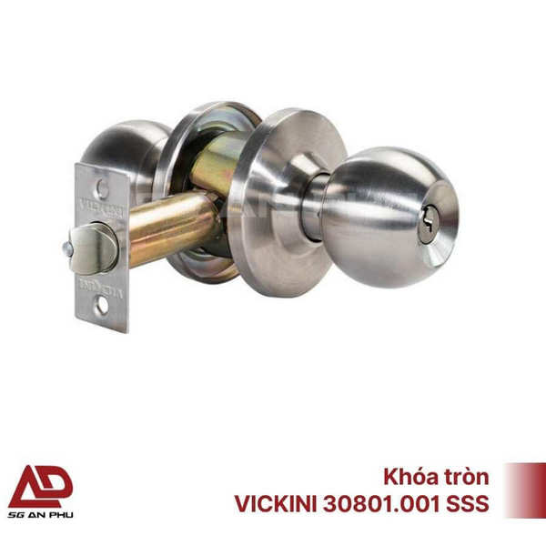 Khóa tay nắm tròn là loại khóa truyền thống và phổ biến nhất