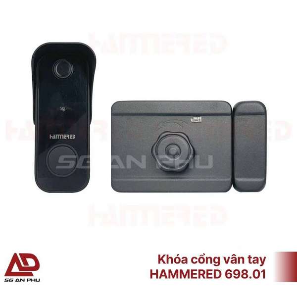 Khóa cổng vân tay cho nhà trọ (cửa sắt, cửa gỗ)