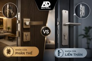 Phân biệt khóa phân thể và khóa liền thân