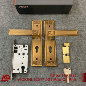 Khóa Tay Gạt VICKINI 32017.001 Màu Cà Phê