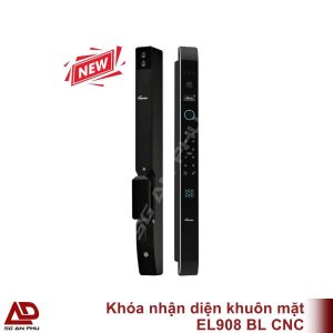 Khóa nhận diện khuôn mặt EL908 BL CNC