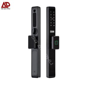 Khóa Cửa Nhôm CN108 Màu Đen