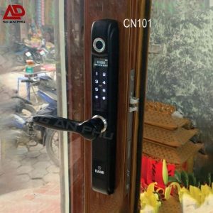 Khóa Cửa Nhôm CN101 Màu Đen