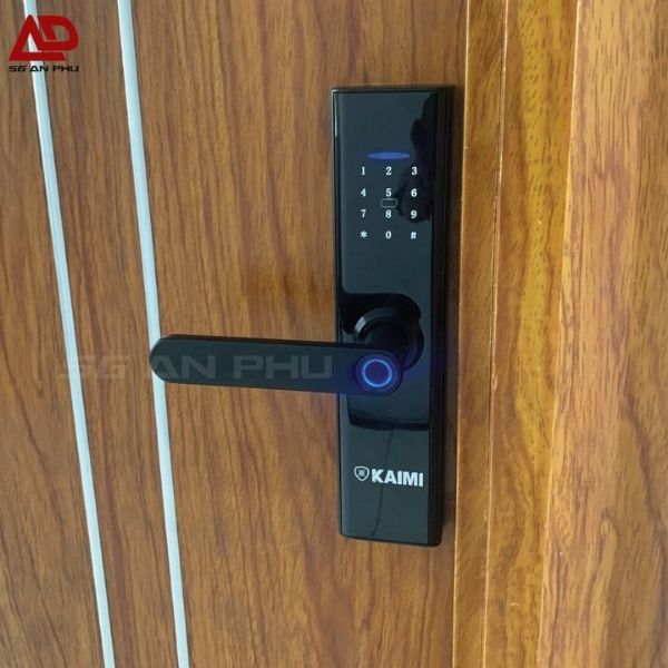 Khóa Vân Tay S12 Viền Đen