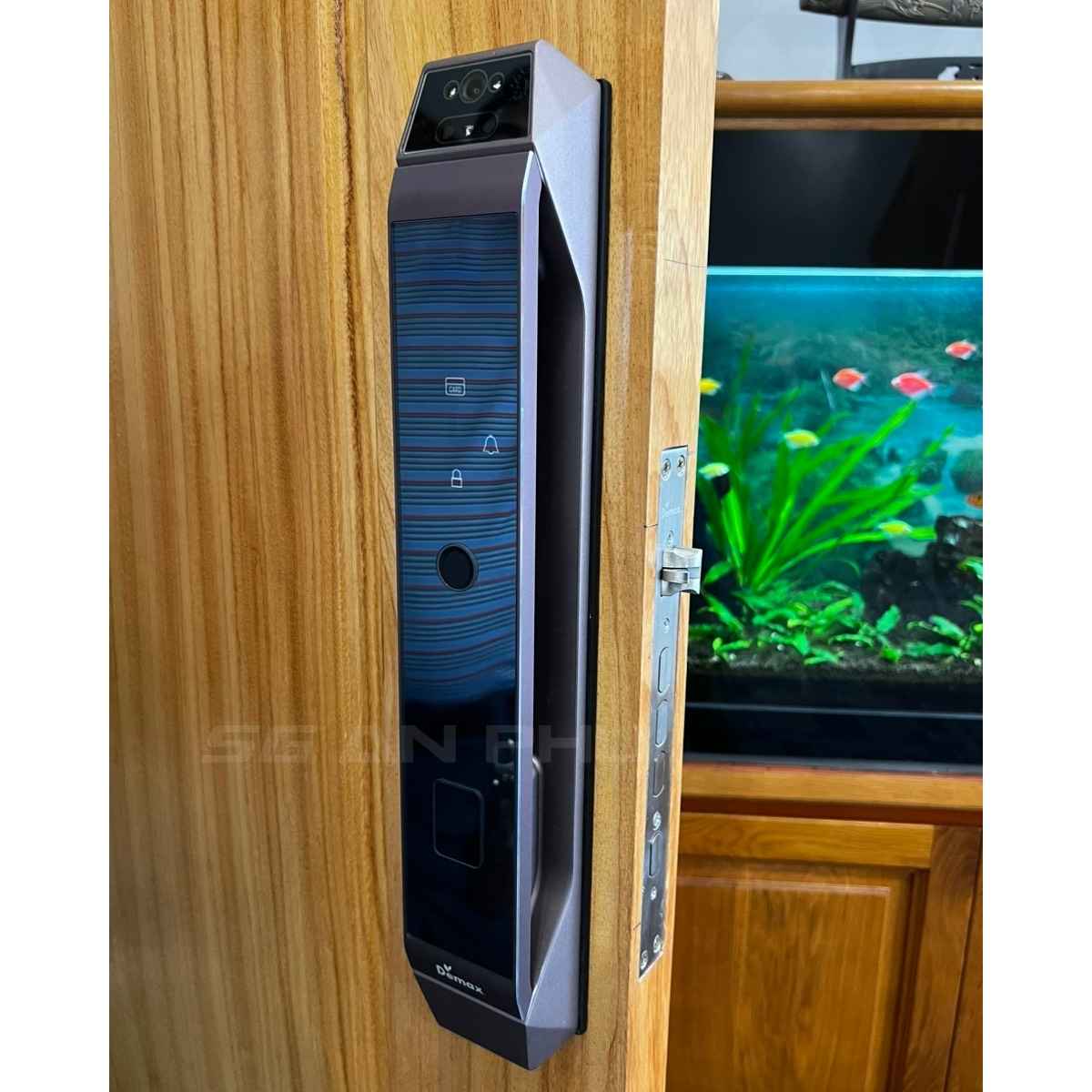 Khóa nhận diện khuôn mặt SL968 CNC BROWN