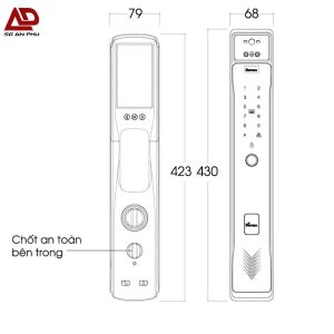 Khóa thông minh Demax SL918 AC
