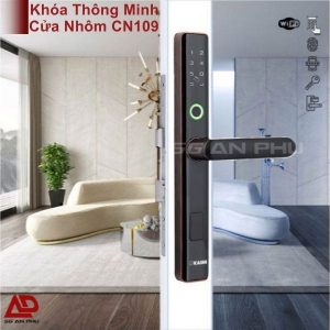 Khóa Thông Minh Cửa Nhôm CN109 chính hãng kaimi