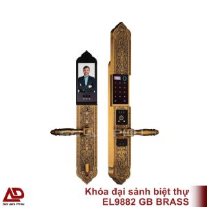 Khóa đại sảnh biệt thự EL9882 GB BRASS