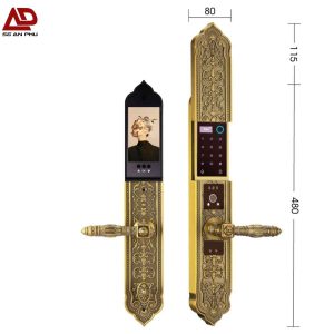Khóa đại sảnh biệt thự EL9882 GB BRASS