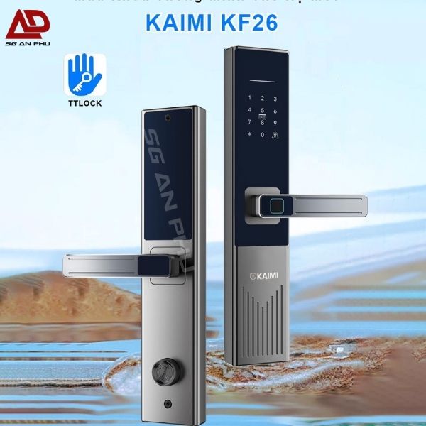 Frame (30) Khóa Vân Tay KF26 Màu Xám