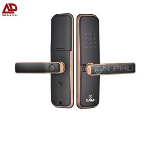 Khóa Vân Tay S25 – Viền Đồng