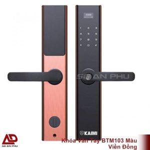 Khóa Vân Tay BTM103 Màu Viền Đồng chính hãng