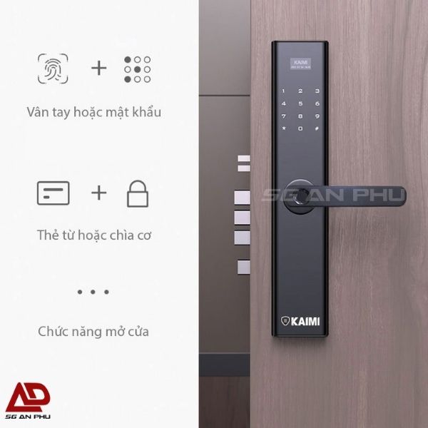 Khóa Vân Tay BTM103 Màu Viền Đồng