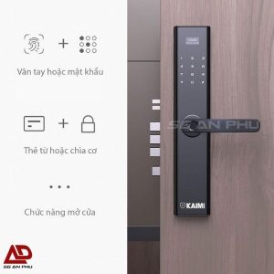 Khóa Vân Tay BTM103 Màu Viền Đồng