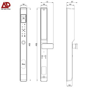 Khóa nhận diện khuôn mặt Demax EL-A908
