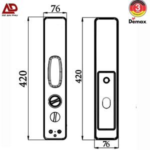 Khoá cửa thông minh SL828 GS