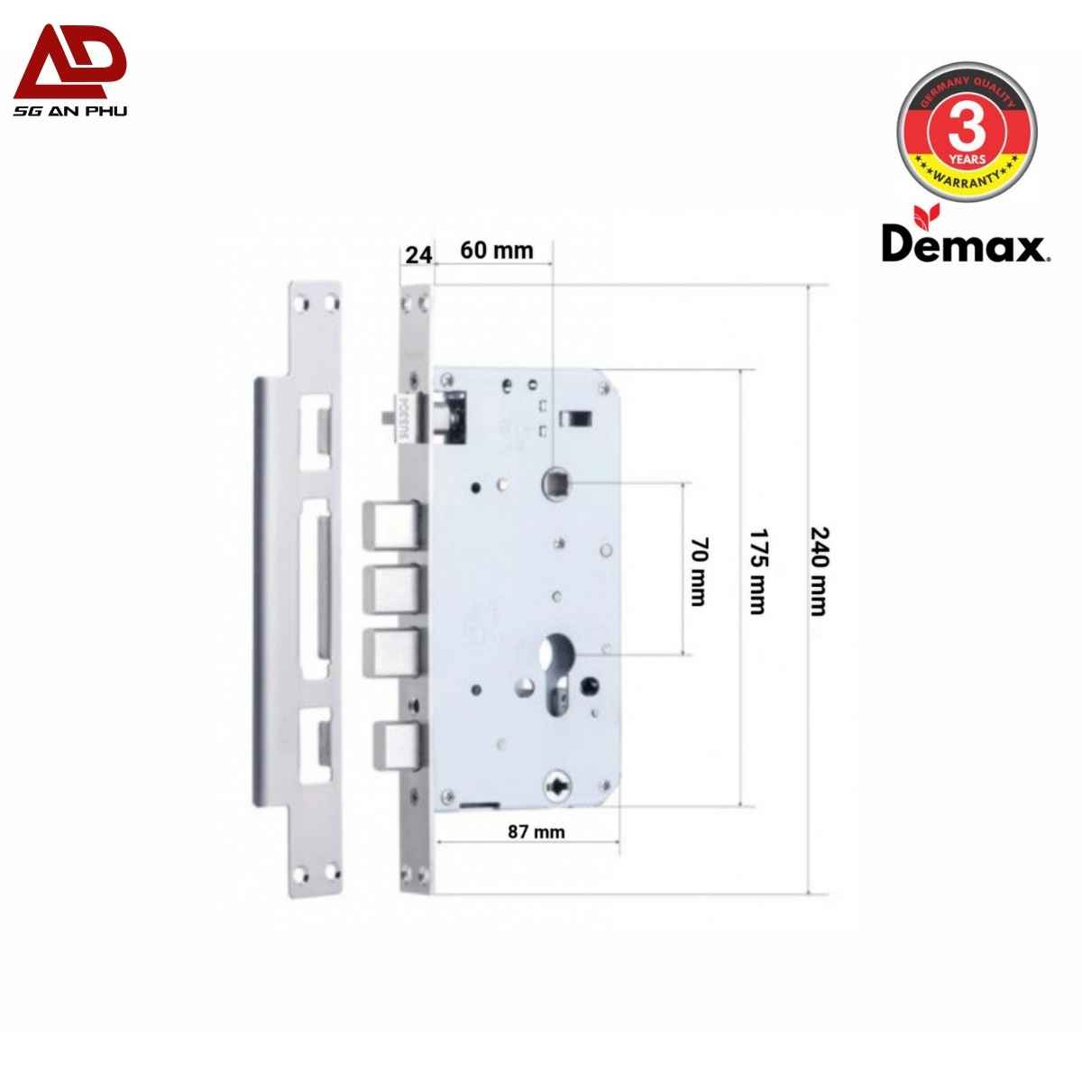 Khoá cửa thông minh SL828 GS
