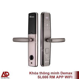 Khóa thông minh Demax SL666 RM APP WIFI chính hãng cao cấp