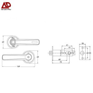 Khóa vân tay Demax SL109 SV