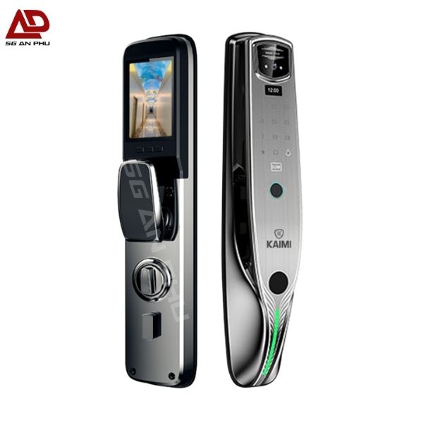 Khóa Tự Động KM16 Face ID Màu Titan chính hãng