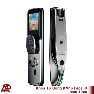 Khóa Tự Động KM16 Face ID Màu Titan chính hãng giá rẻ