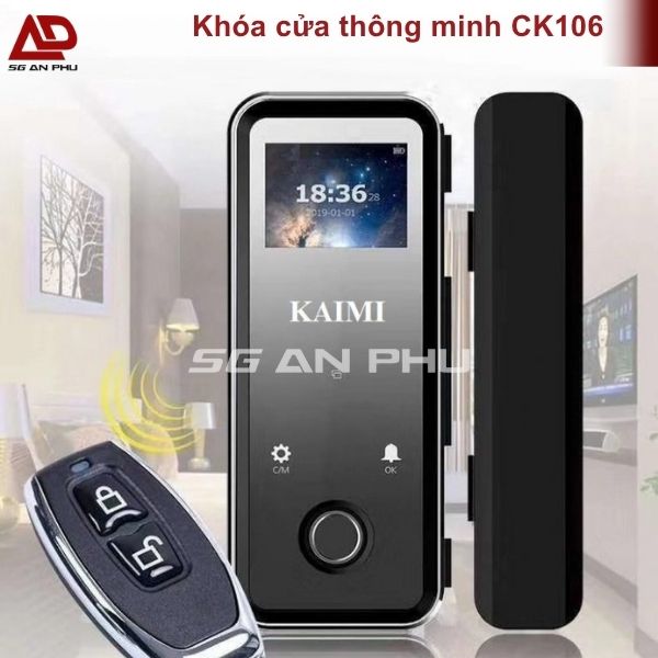 Frame (9) Khóa Cửa Kính Thông Minh CK106