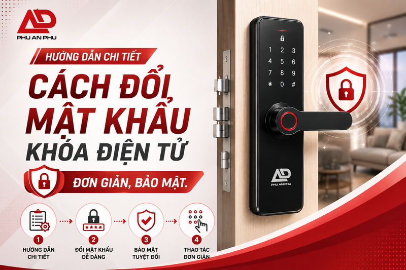 Vì sao cần đổi mật khẩu khóa điện tử định kỳ? Cách đổi mật khẩu khóa điện tử đơn giản