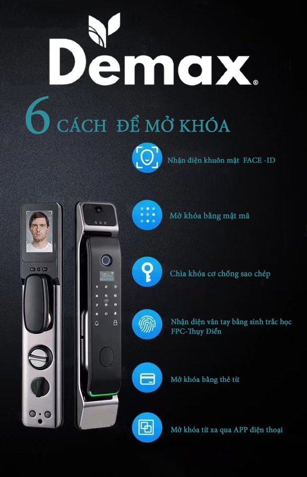 chinh-2 Khóa nhận diện khuôn mặt SL928 DG