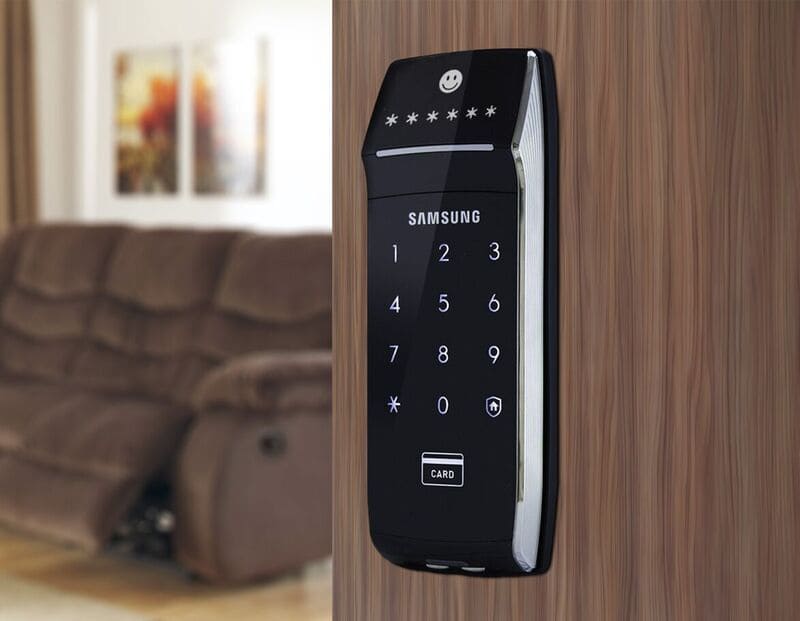 Khóa cửa thông minh Samsung: Thiết kế sang trọng, tính năng đa dạng