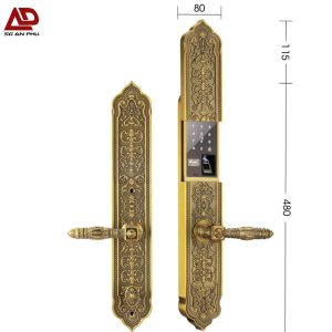 Khóa đại sảnh biệt thự SL8882 GB BRASS