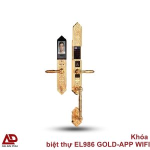 Khóa biệt thự EL986 GOLD-APP WIFI