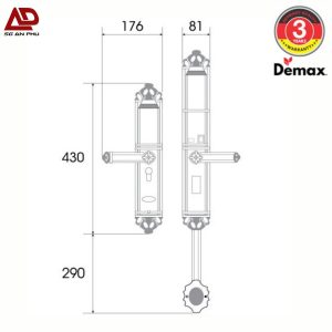Khoá cửa thông minh SL821 AC