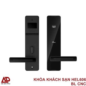 KHÓA KHÁCH SẠN HEL606 BL CNC