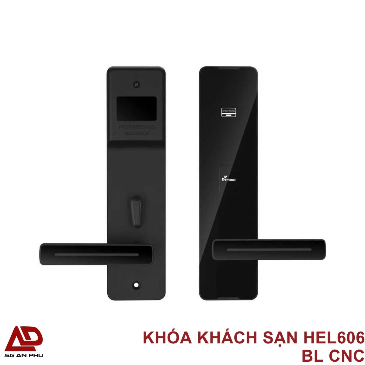 Frame (54) KHÓA KHÁCH SẠN HEL606 BL CNC