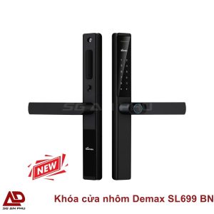 Khóa cửa nhôm Demax SL699 BN chính hãng